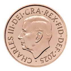 Serie de 13 monedas de cobre Reino Unido 2025