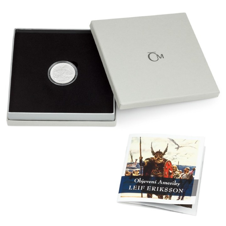 Niue: Discovery of America - Leif Eriksson $2 Silber 2022 Proof