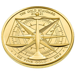 Reino Unido: The Gold Standard 1 onza de oro 2021