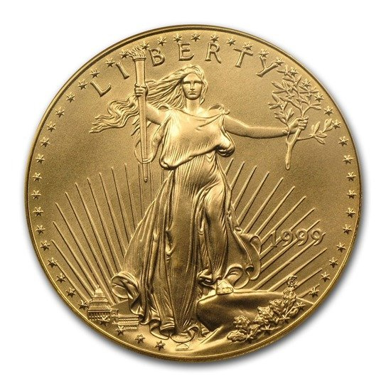 American Eagle 1 oz aur 1999