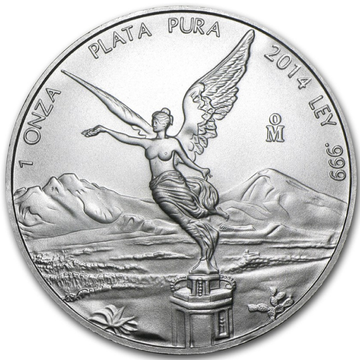 Mexican Libertad 1 uncja Srebra 2014