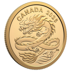 Kanada: Lucky Dragon 8 $ Zlato 2026 Proof