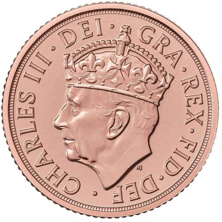 Great Britain: The Coronation Double Sovereign 2023 Gold Coin