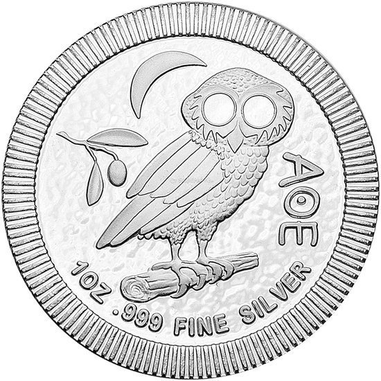 Athenian Owl 1 oz Silber Różne Roczniki