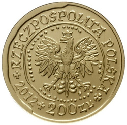 Águila de cola blanca 1/2 oz Oro 2012