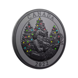 Canada: The Magic of the Season $50 Silver 2022 Proof 