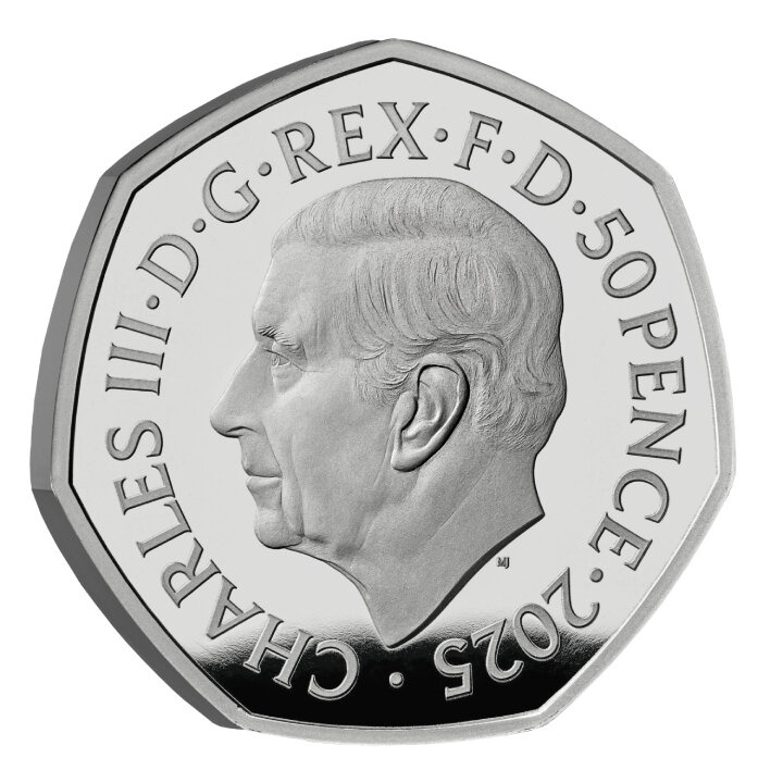 Lote de 14 monedas de plata Gran Bretaña 2025 Proof