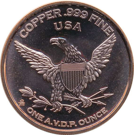 Stegosaurus 1 ounce of copper