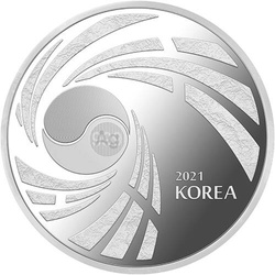 Taekwondo 1 onza Plata 2021