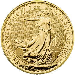 Britannia 1 oz Gold Verschiedene Jahrgänge
