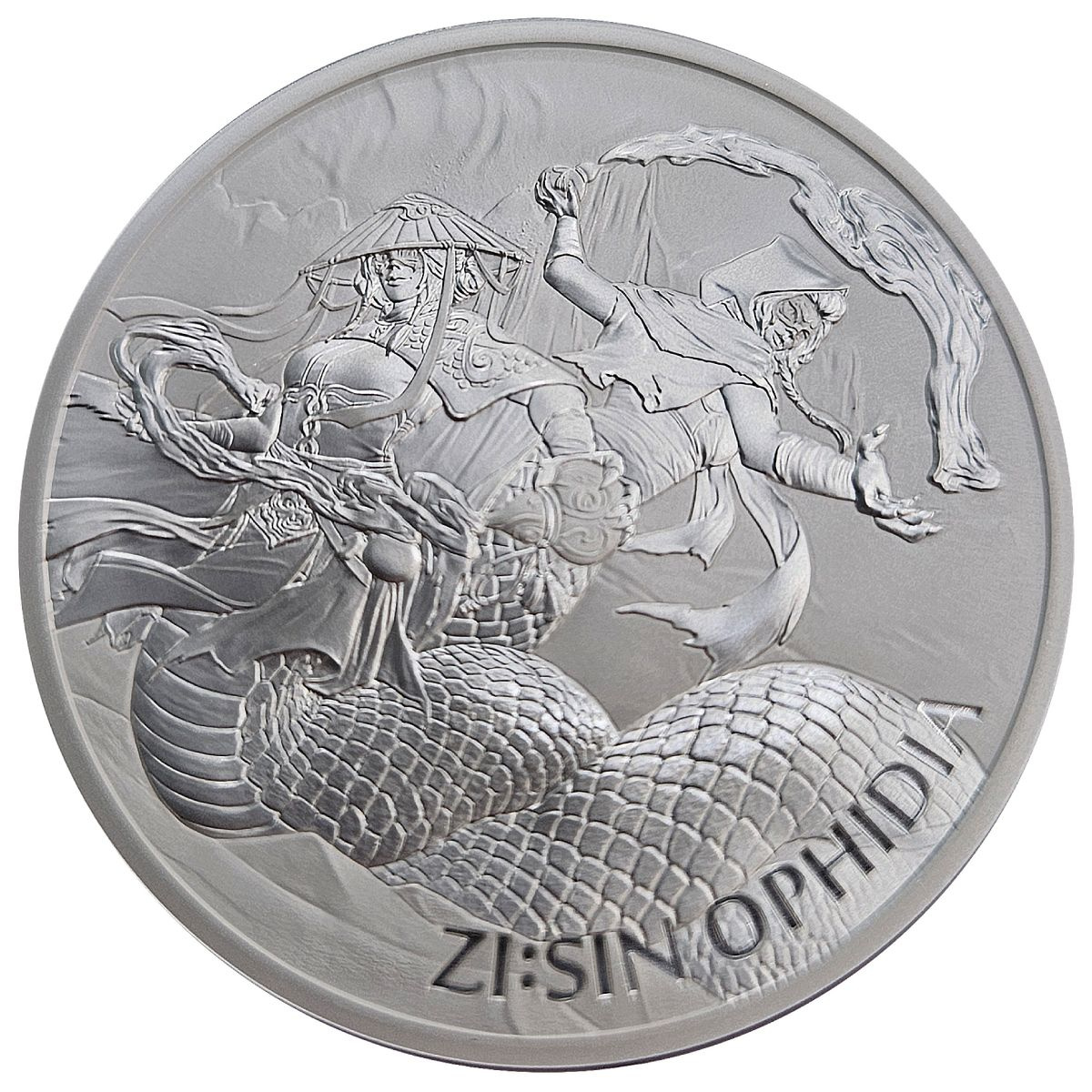 Unce South Korea: ZI:SIN Ophidia 1 unce stříbra 2025 | Metal Market Europe