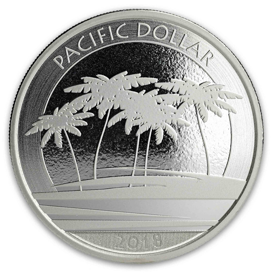 Fiji: Pacific Dollar 1 oz Silver 2018