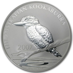 Kookaburra 10 uncia ezüst 2007