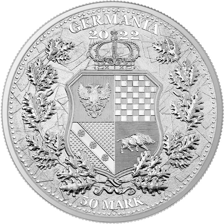 Alegorías: Polonia y Germania 10 oz Plata 2022