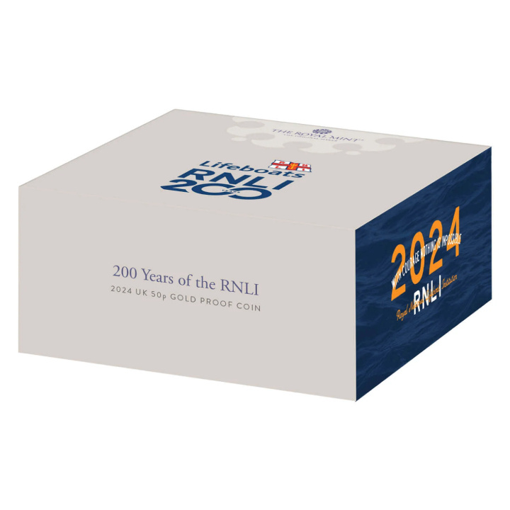 200 Years of the RNLI 50p Gold 2024 Proof