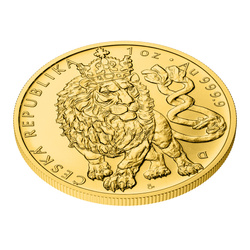 Moneta d'oro Niue: Czech Lion 1 oncia Oro 2026