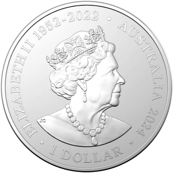 Las criaturas más peligrosas de Australia: la Serpiente Tigre 1 oz Plata 2024