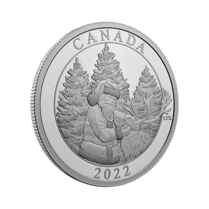 Canada: The Magic of the Season $50 Silver 2022 Proof