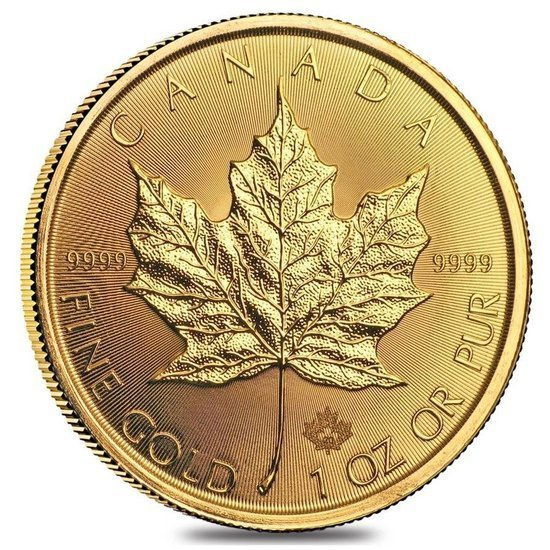 Feuille d'érable canadienne 1 once d'or 2020 PAQUET DE 10 PIÈCES