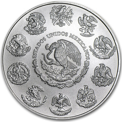 Mexican Libertad 1 uncja Srebra 2012