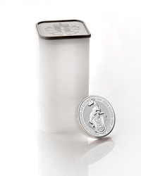 Beasts of the Queen: White Chart of Richmond 2 oz Silver 2021