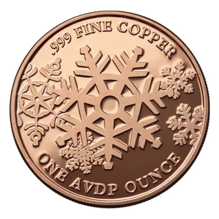 Winter Wonderland 1 ounce of copper