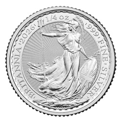 Britannia 1/4 oz Plata 2026