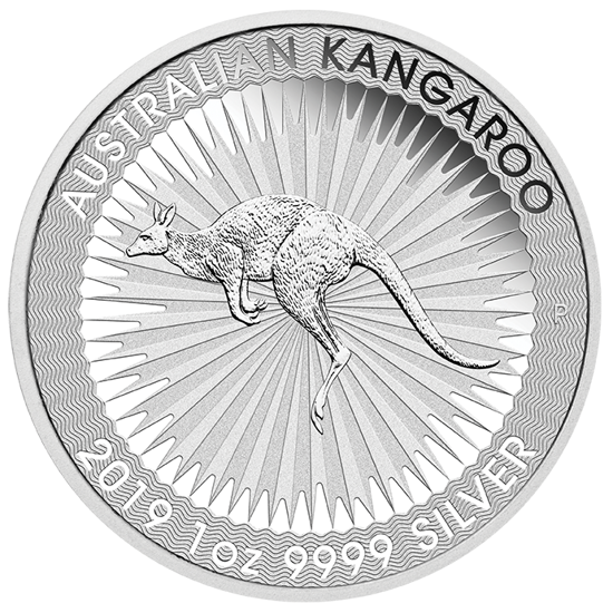 Australijski Kangur 1 uncja Srebra 2019