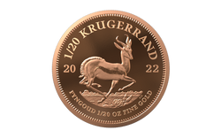 Lote de 6 monedas (5 oro + 1 plata) Krugerrand 2022 Proof