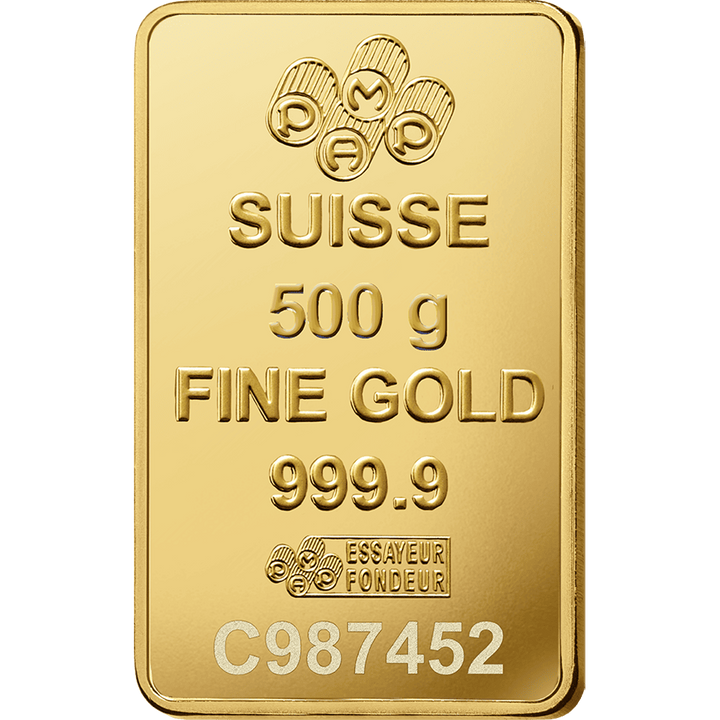 Lingotto d’oro PAMP Lady Fortuna 500 g oro