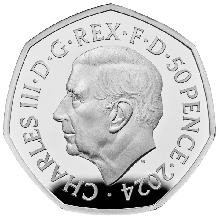 D-Day 50p Srebro 2024 Proof