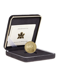 75° anniversario, Premio Nobel per la scoperta dell'insulina 1/4 di oncia d'oro 1998 Proof