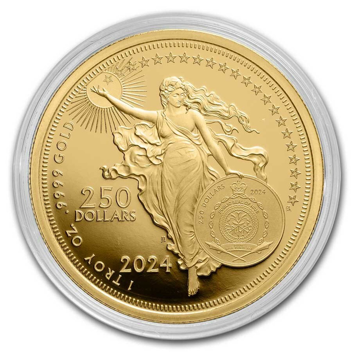 Niue: Icons of Inspiration - Beethoven 1 uncja Złota 2024