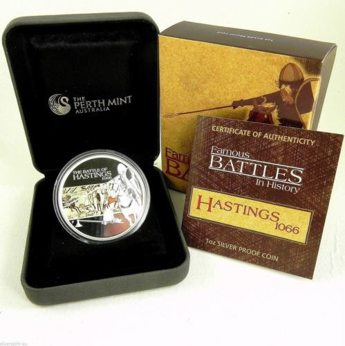 Battle of Hastings 1 oz Silber 2009