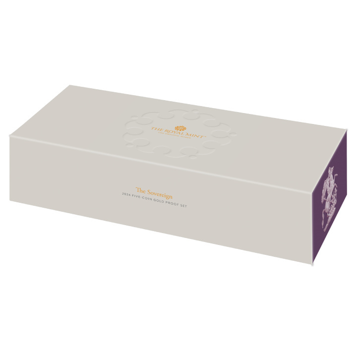 Reino Unido: Soberano 2024 Proof set de 5 monedas
