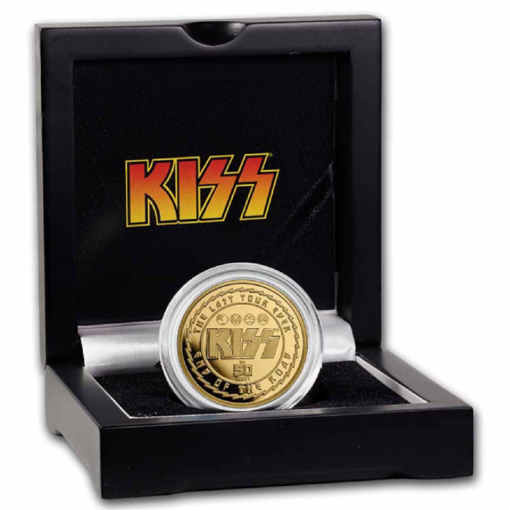 Niue: 50° anniversario dei KISS 1 oncia d'oro 2023