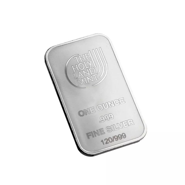 Sztabka The Holy Land Mint - Human Cats - Einstein kolorowana 1 uncja Srebra 2025