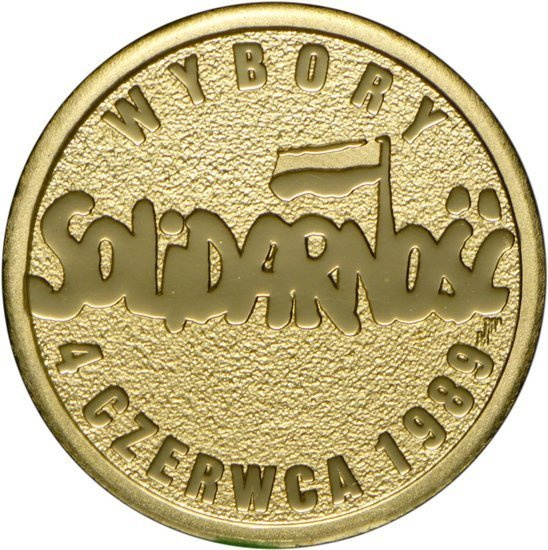 25th Anniversary of the 1989 Polish legislative election 25 PLN 2005 Proof 