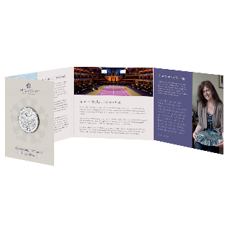 150. výročí Royal Albert Hall 28,28 gramů měděného niklu 2021