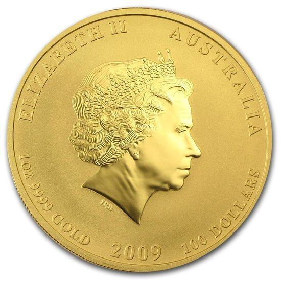 Lunar II: Rok Bawoła 1 uncja Złota 2009