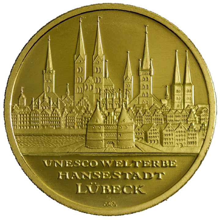 EU: Moneta 100 Euro 1/2 uncji Złota Różne Roczniki