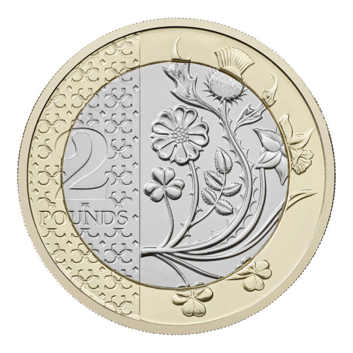 Serie de 13 monedas de cobre Reino Unido 2025