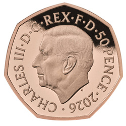 Wicked 50p Gold Proof 2026