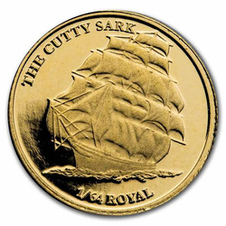 The Cutty Sark 1/2 grama Złota 2021 Proof