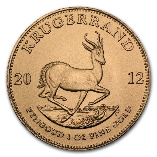 Krugerrand 1 uncia arany 2012