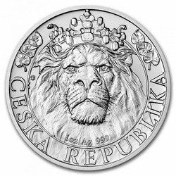 Niue: Czech Lion 1 oz Silver 2022