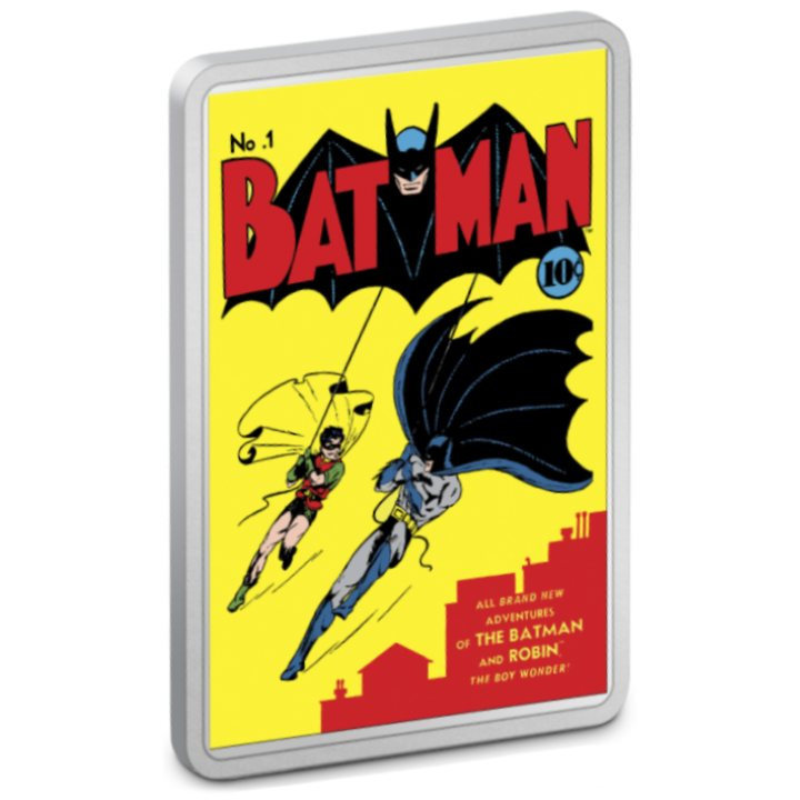 Niue: DC Comix - Batman coloured 2 oz Silver 2023 Proof