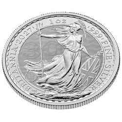 Srebrna Moneta Britannia 1 uncja Srebra 2027