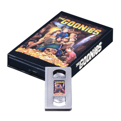 Samoa: The Goonies VHS Tape Colored 2 oz Silver 2025 Antiqued Shaped Coin