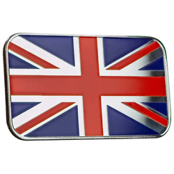 Stříbrná mincovna Scottsdale Mint - Vlajka Velké Británie v barvě 1 oz